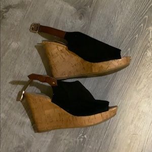 Women’s American Eagle Peep Toe Wedges